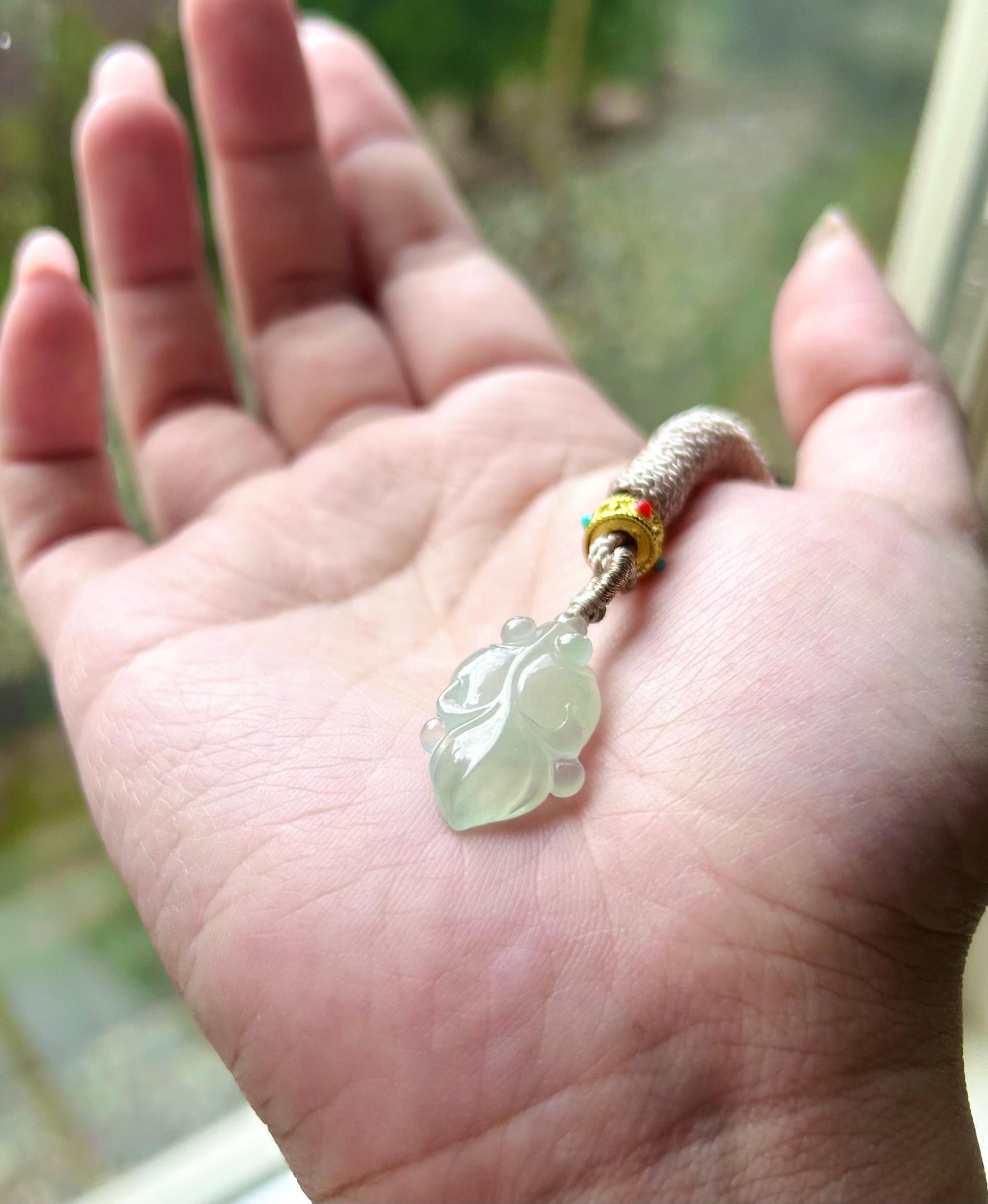 Certified Jadeite Jade Cute Goldfish Pendant Handwoven Necklace Jewelry Gift for Her Natural Burmese Type A Highly Translucent Icy Blue Jade