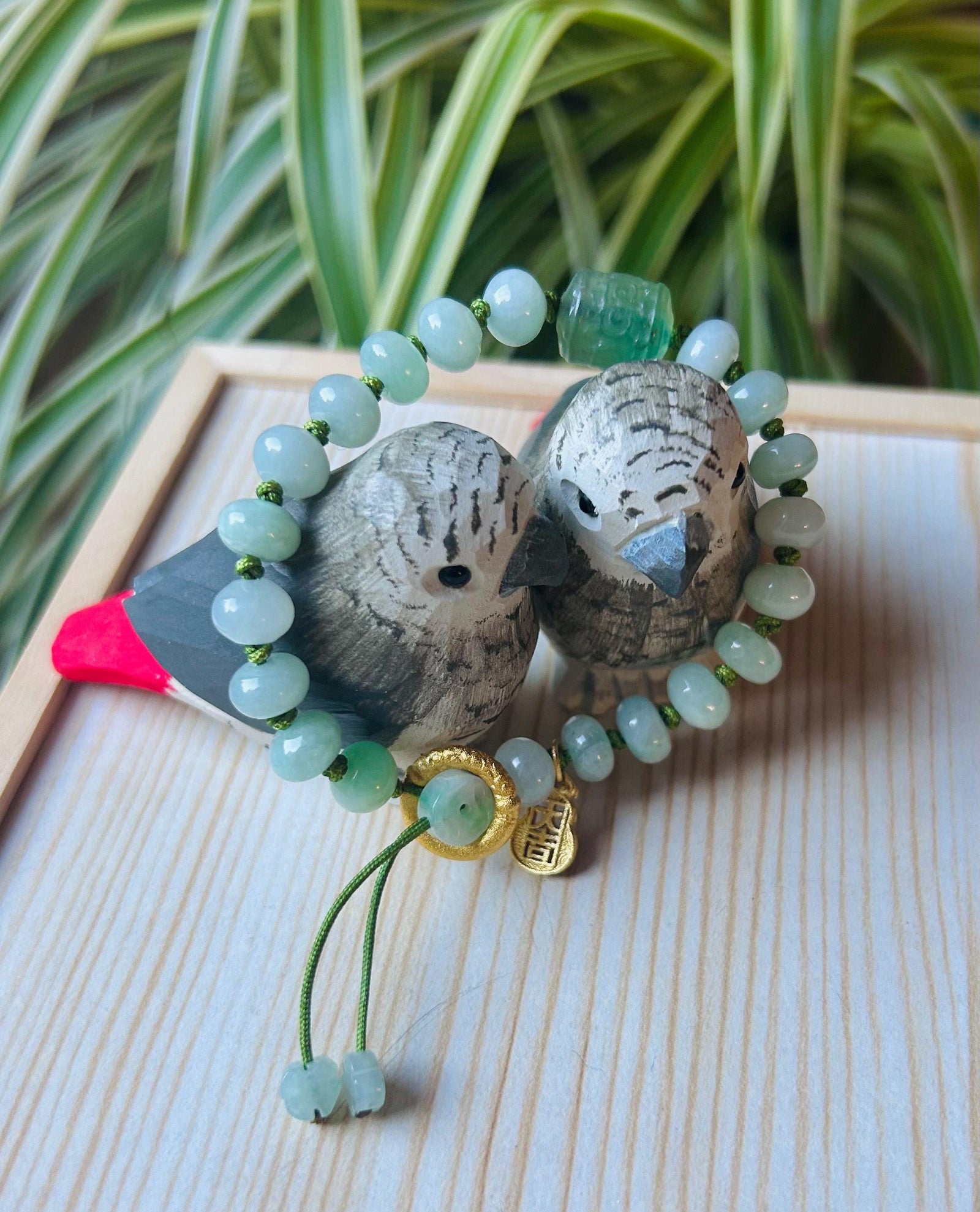 Icy Green Jadeite Bracelet: Braided Natural Burmese Type A Jade Handwoven Jewelry