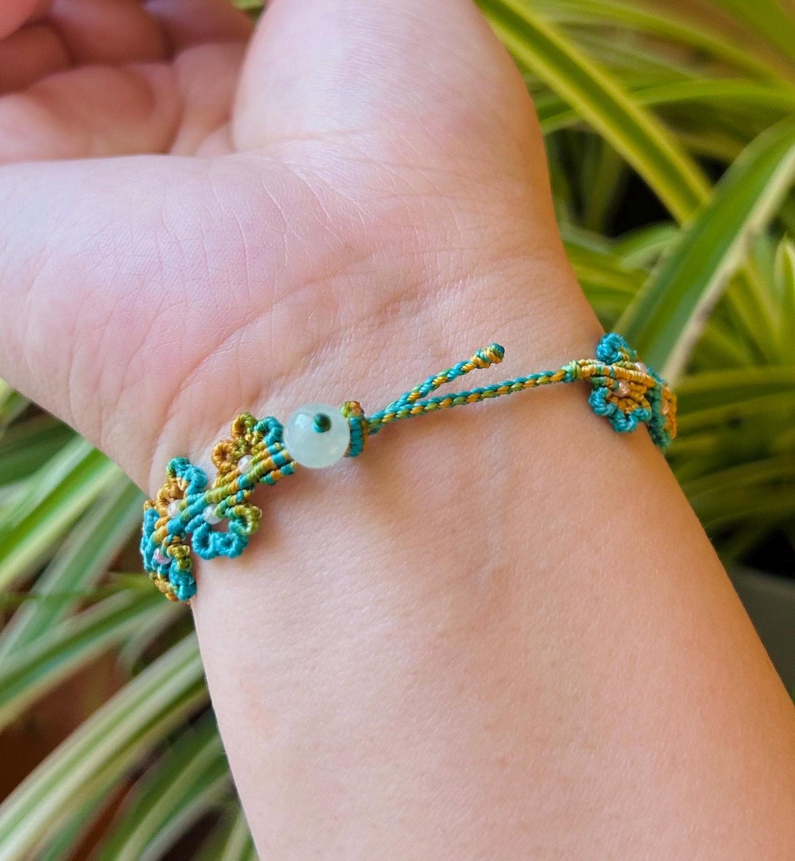 Jadeite Jade Buckle Braided Bracelet Jewelry Gift for Her Untreated Burma Jadeite Icy White Type A Handwoven Chinese Knotted Art Adjustable