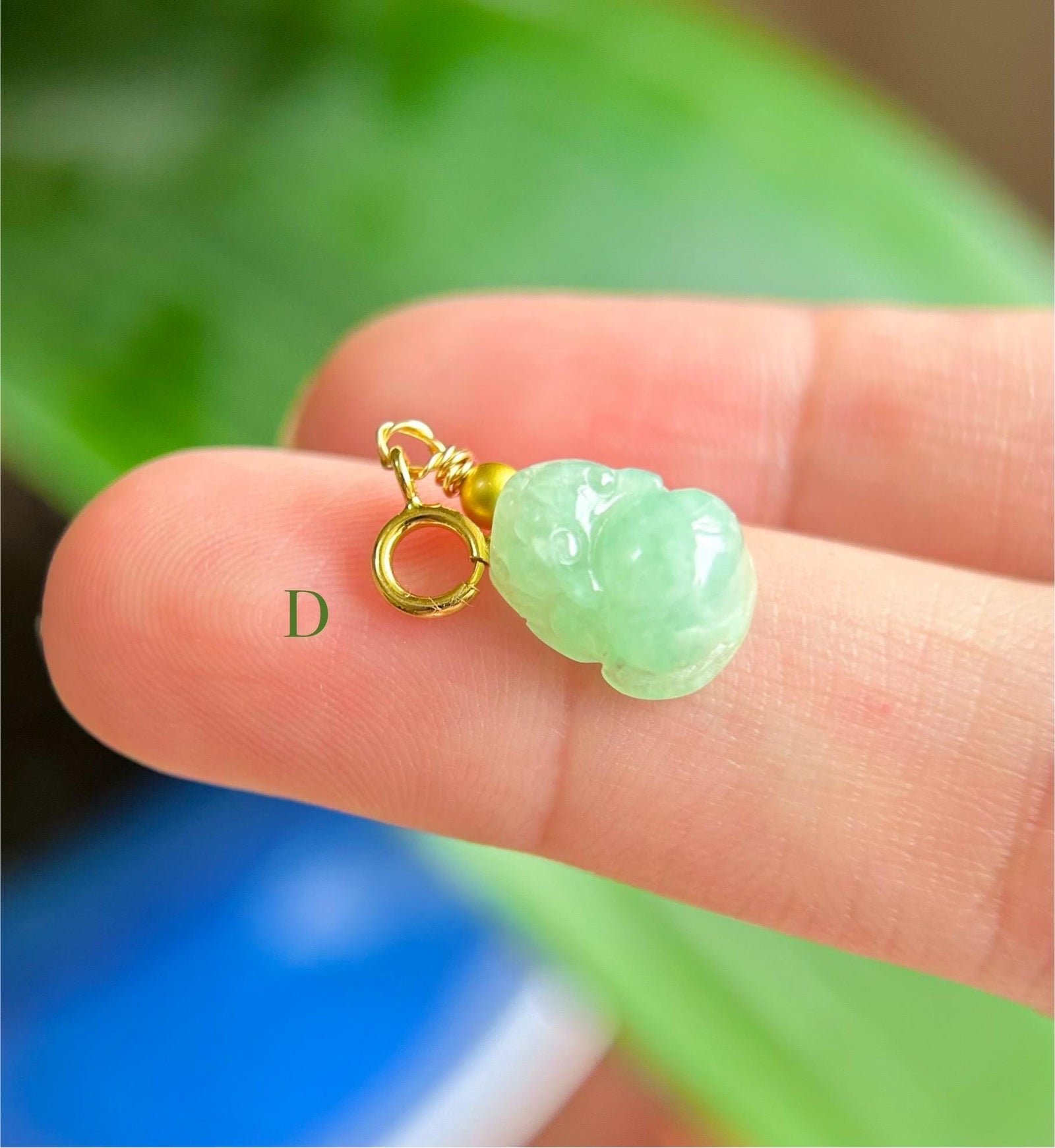 Jadeite Bracelet Charm 100% Untreated Type A Natural Burmese Jade Pixiu Necklace Charm Jade Pixiu 925 Silver Handmade in Canada Gift for Her