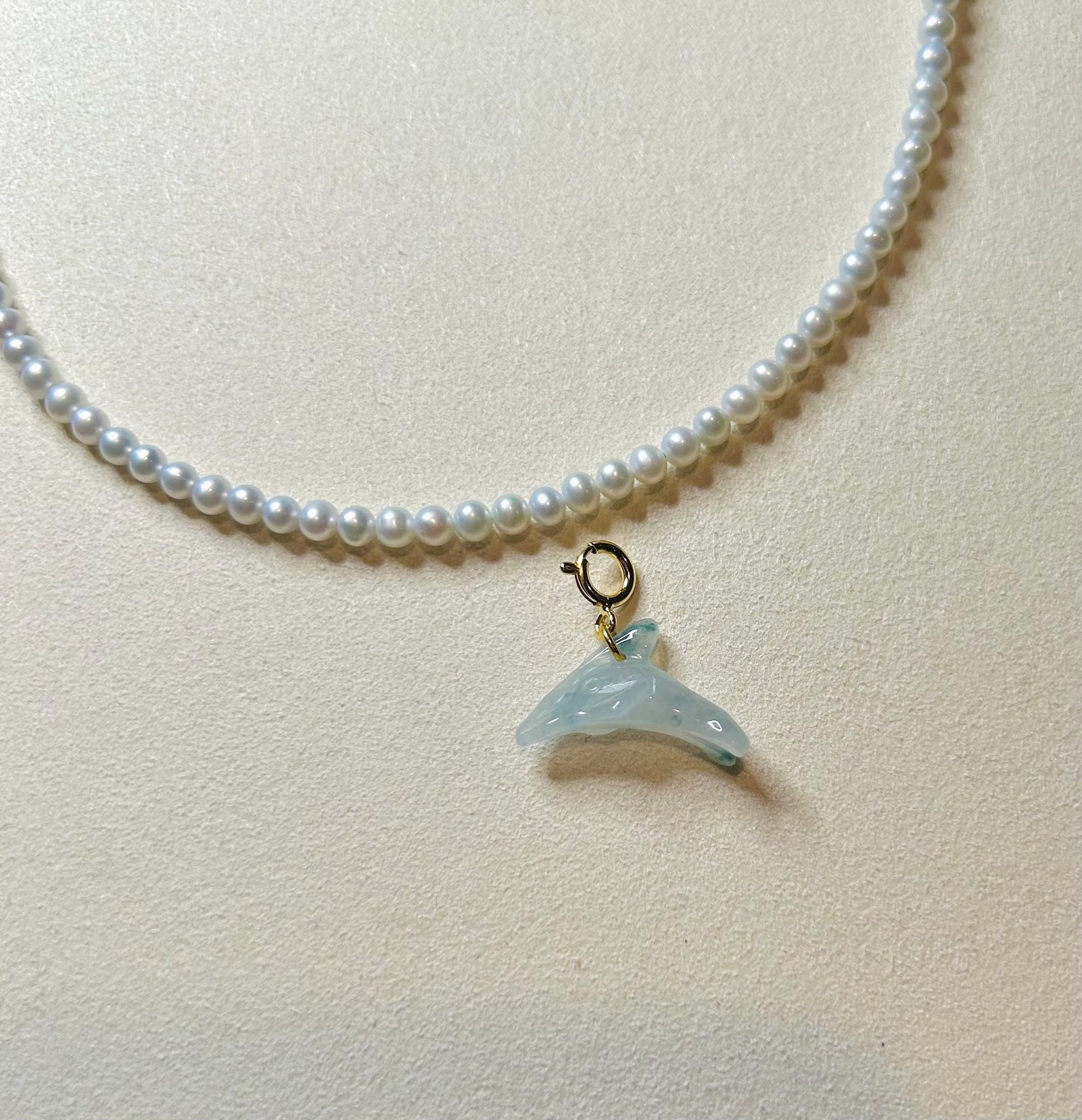 Jadeite Jade Bracelet Charm Necklace Pendant Jewelry Gift for Her Natural Highly Translucent Burmese Type A Vibrant Color Jade Goldfish