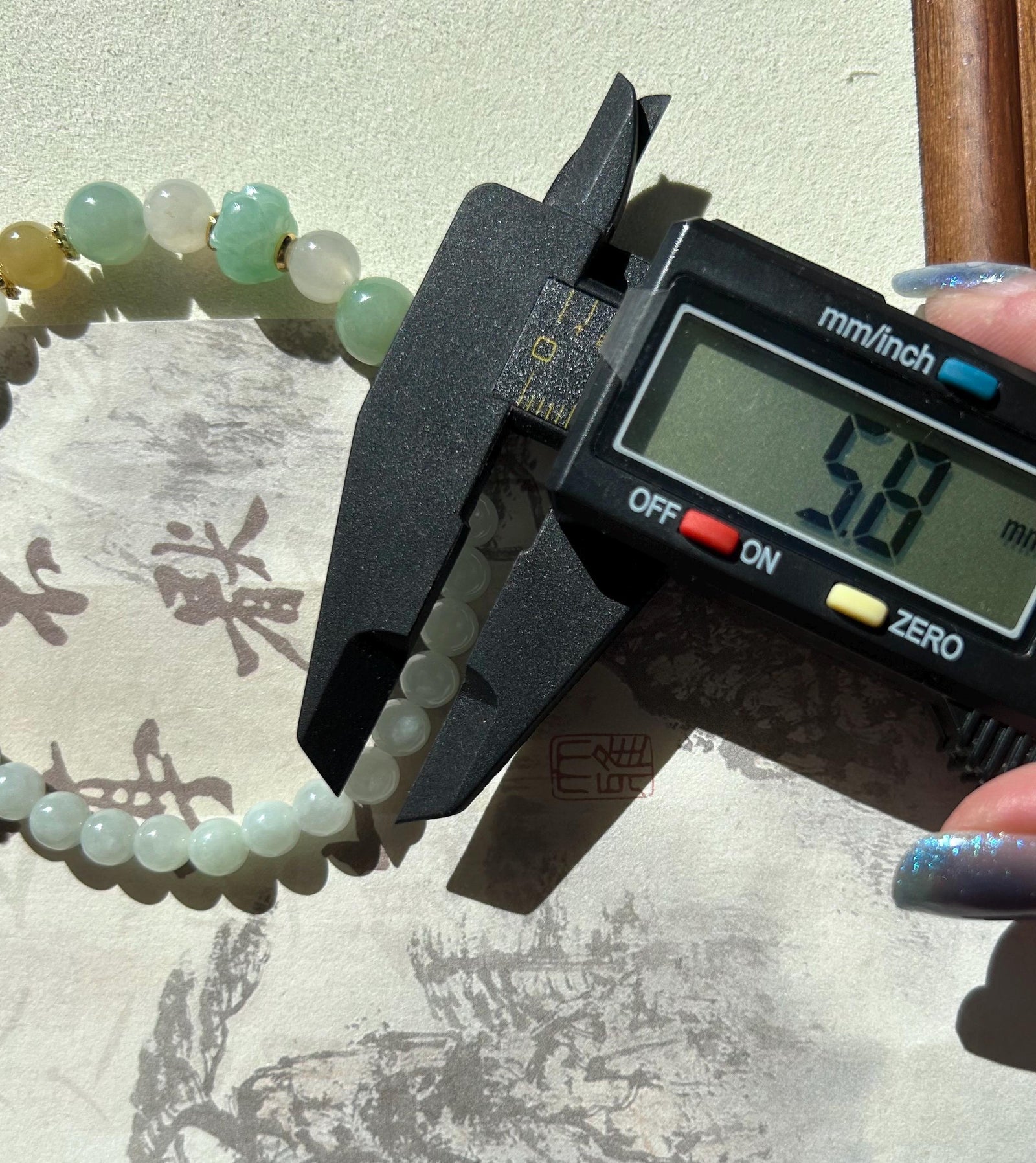 Jadeite Jade Beaded Bracelet Designer Handmade Jewelry Gift for Her Natural Burmese Untreated Type A Icy Translucent Multicolor Jade 6-10mm
