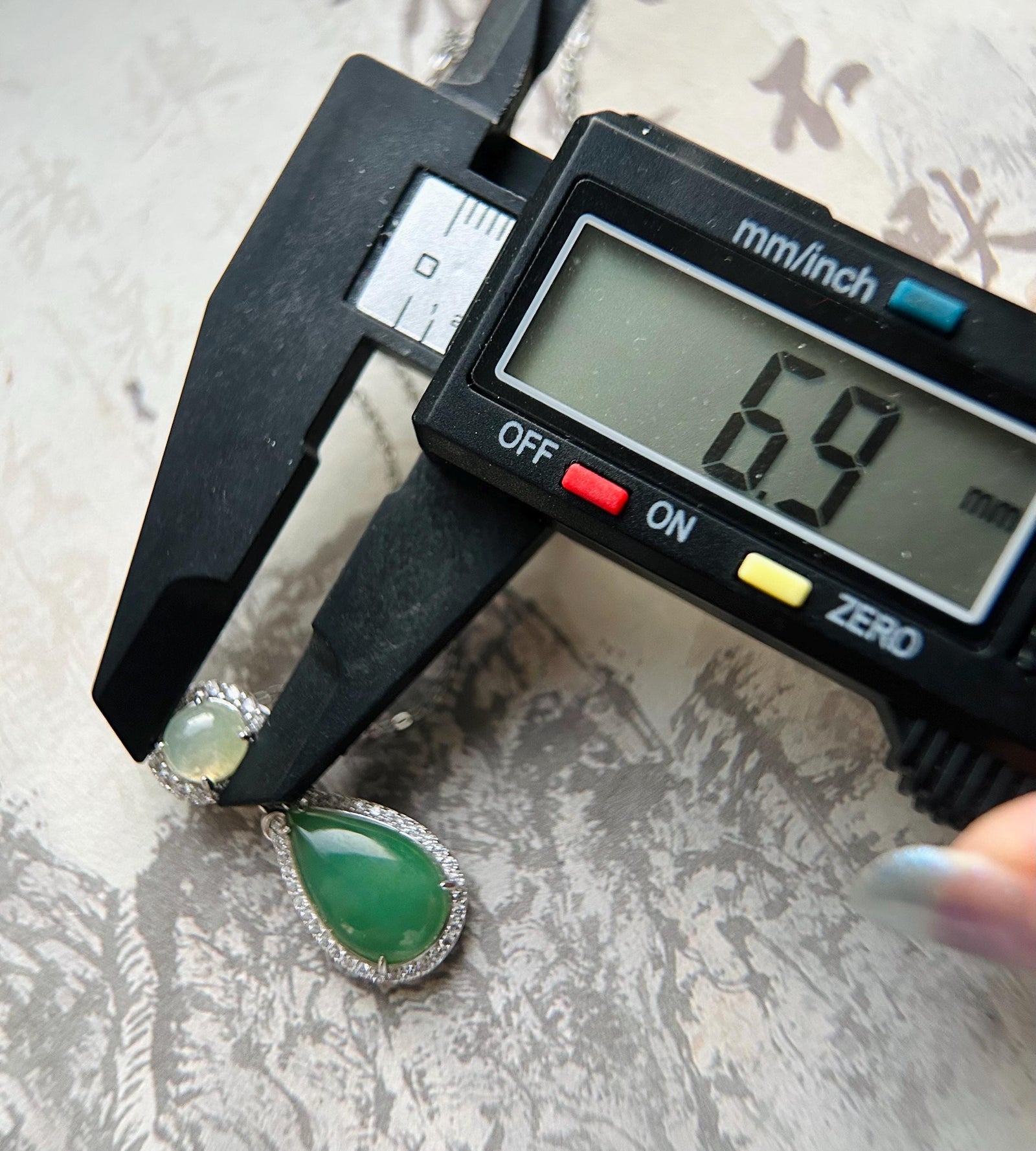 Natural Jadeite Sterling Silver Pendant Jewelry Burmese Type A Highly Translucent Icy Green & Yellow Jade