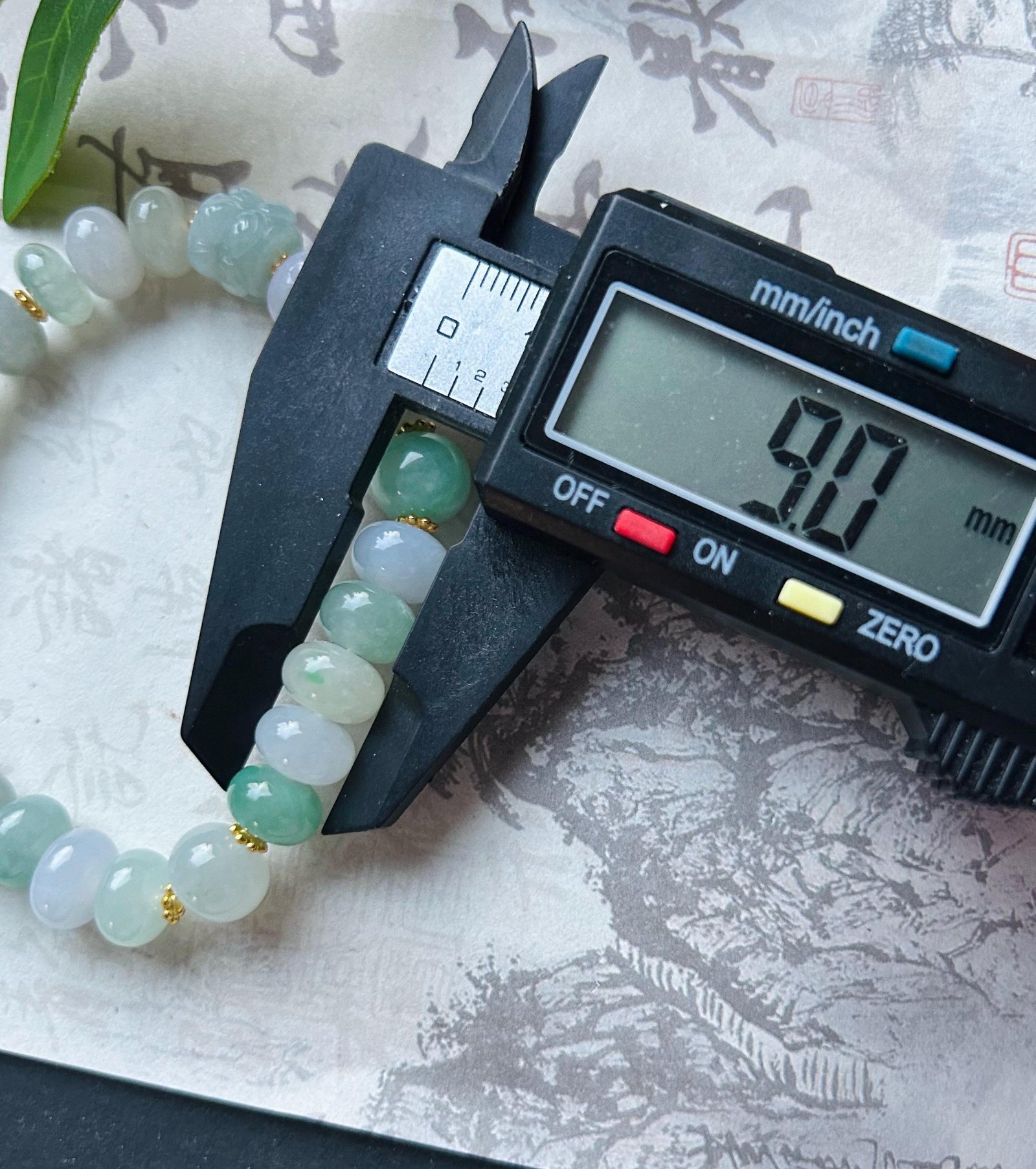 Natural Jadeite Beaded Bracelet High-end Jewelry Burmese Type A Highly Translucent Multicolor Jade 9mm