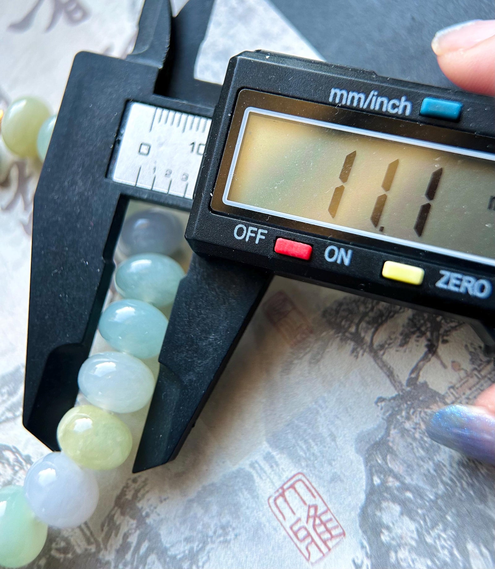 Natural Jadeite Beaded Bracelet High-end Jewelry Burmese Type A Highly Translucent Multicolor Jade 11mm