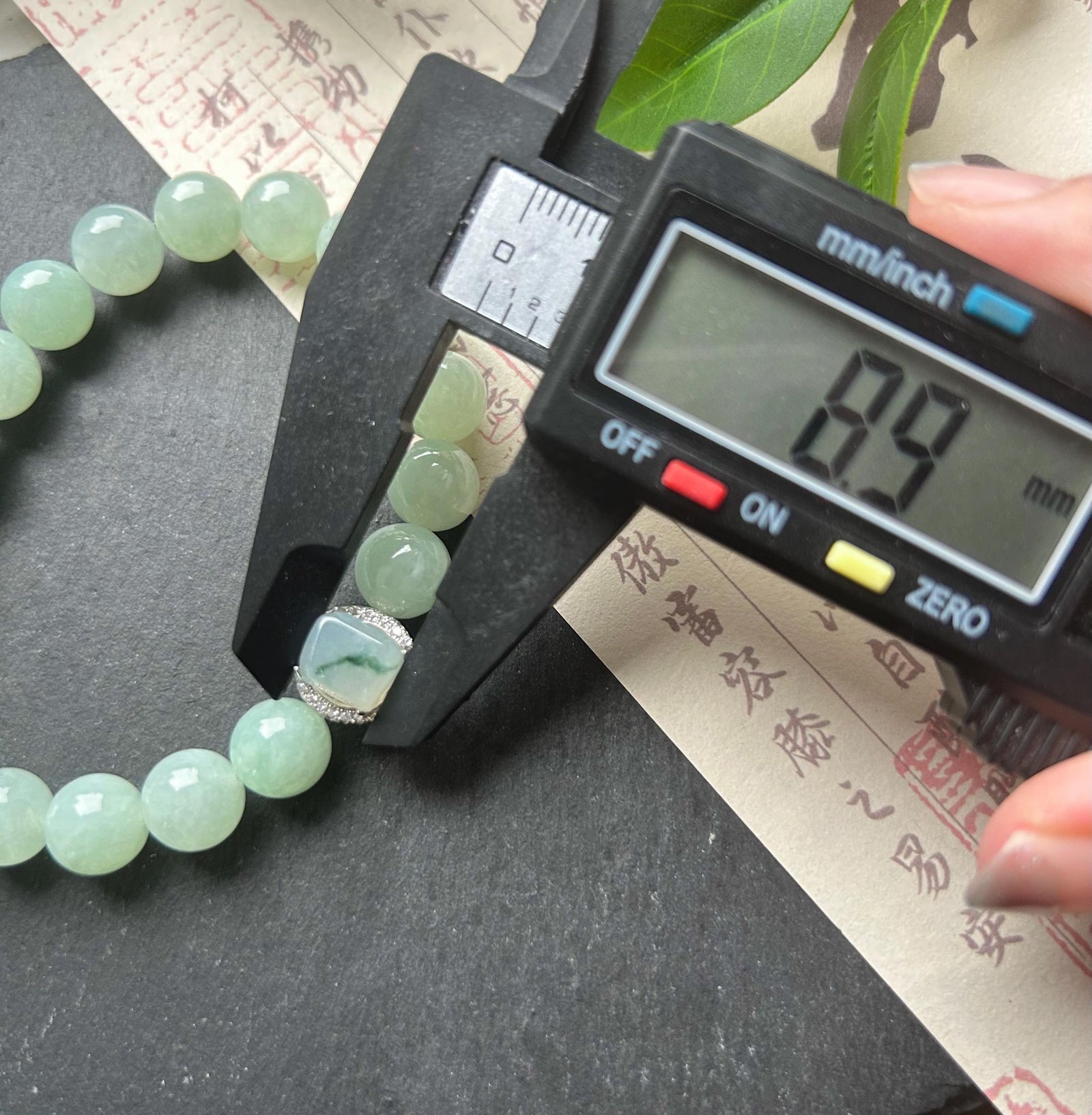 Burmese Jadeite Beaded Bracelet: Natural Type A Icy Translucent Apple Green or Pink Myanmar 9.5mm Jade Untreated