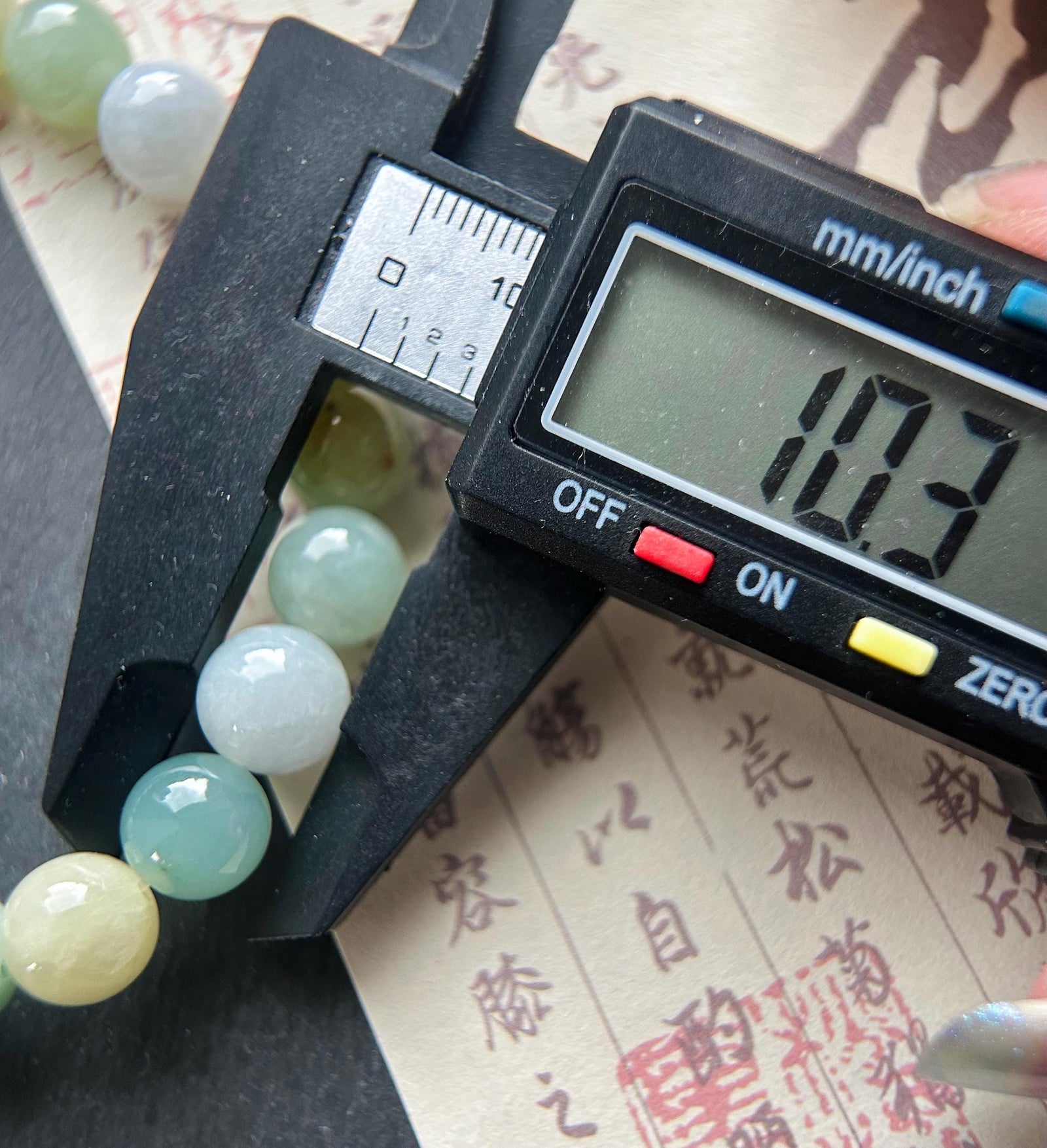 Burmese Jadeite Beaded Bracelet: Natural Type A Highly Translucent Icy Autumn Multicolor 10mm Myanmar Jade Untreated