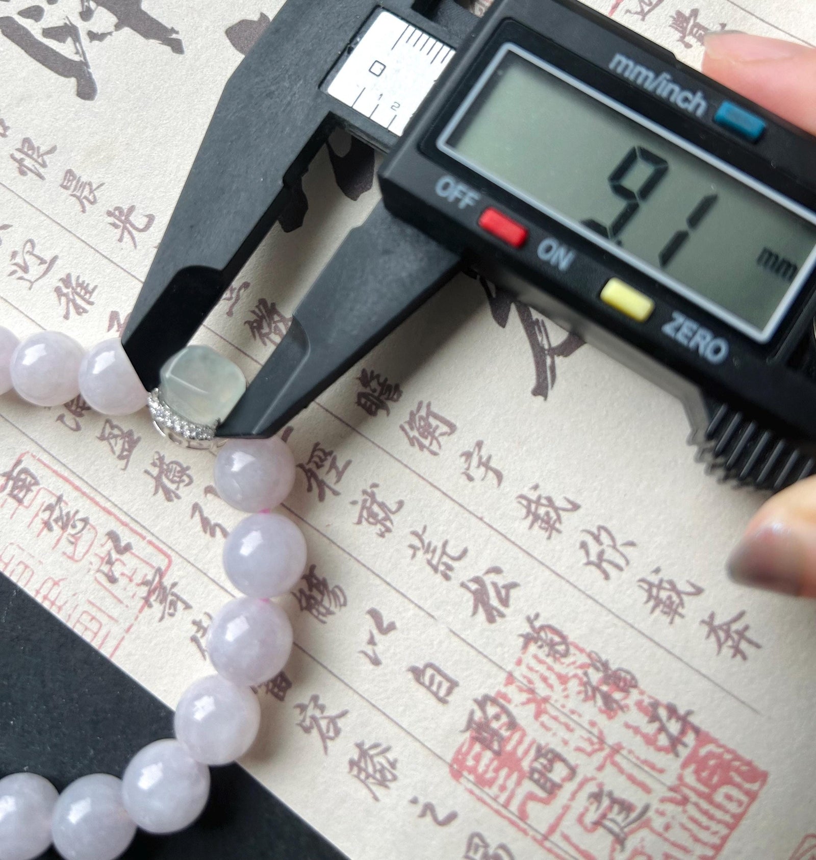 Burmese Jadeite Beaded Bracelet: Natural Type A Icy Translucent Apple Green or Pink Myanmar 9.5mm Jade Untreated