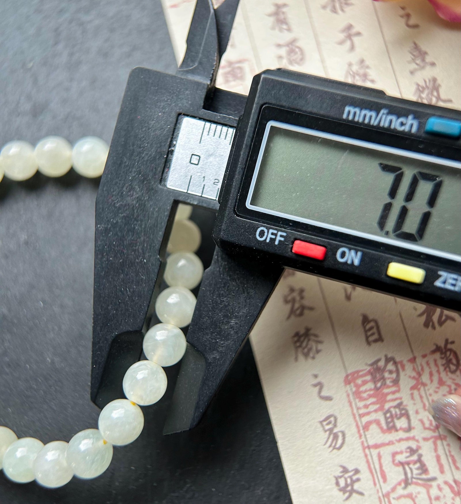 Natural Jadeite Beaded Bracelet | Burmese Type A Icy Yellow Green 7mm Beads | Jade Pixiu Wealth Charm in Sterling Silver Frame