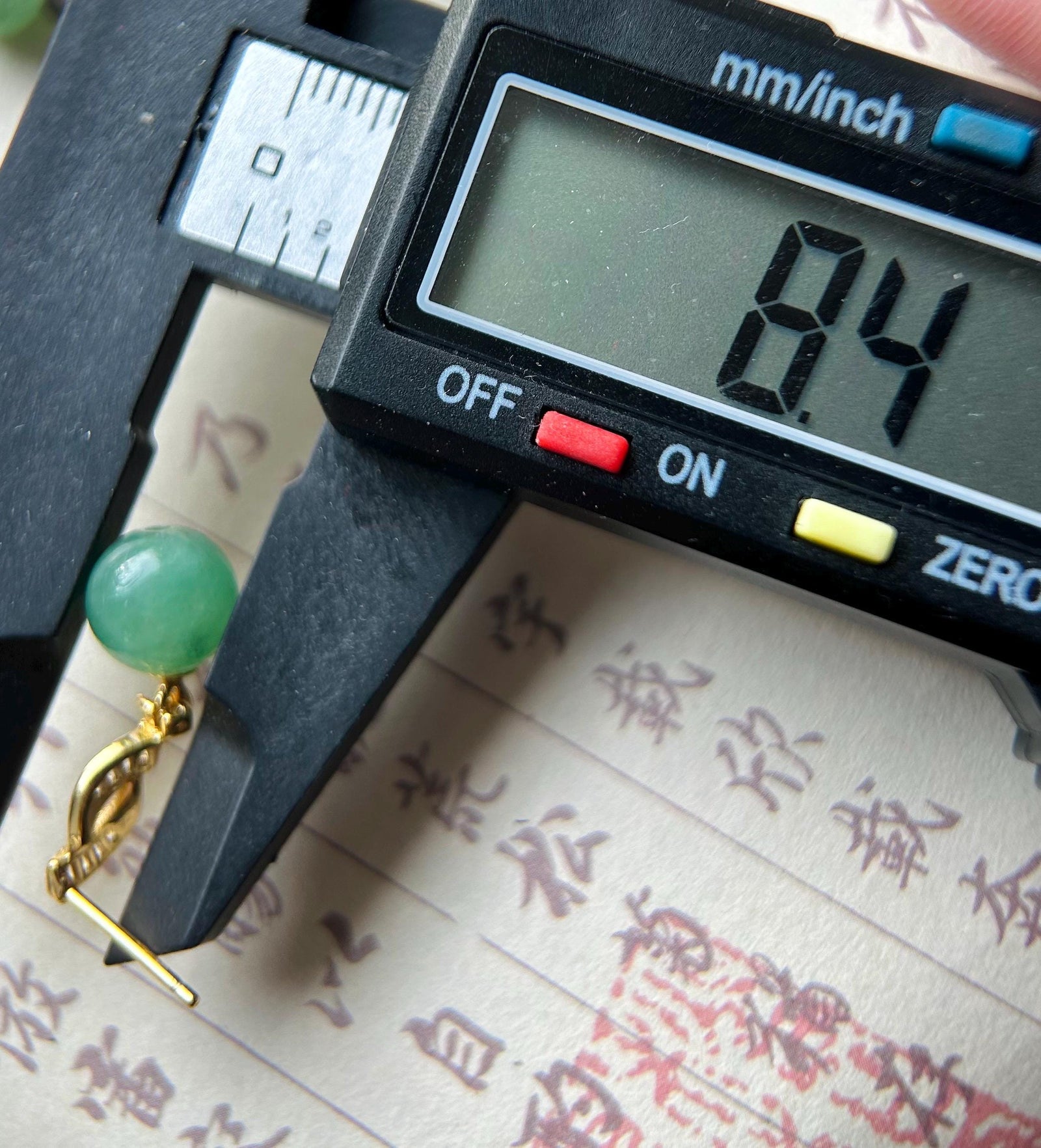 Natural Jadeite Beaded Earrings Burmese Type A Icy Translucent Green or Bright Yellow Jade & 925 Sterling Silver