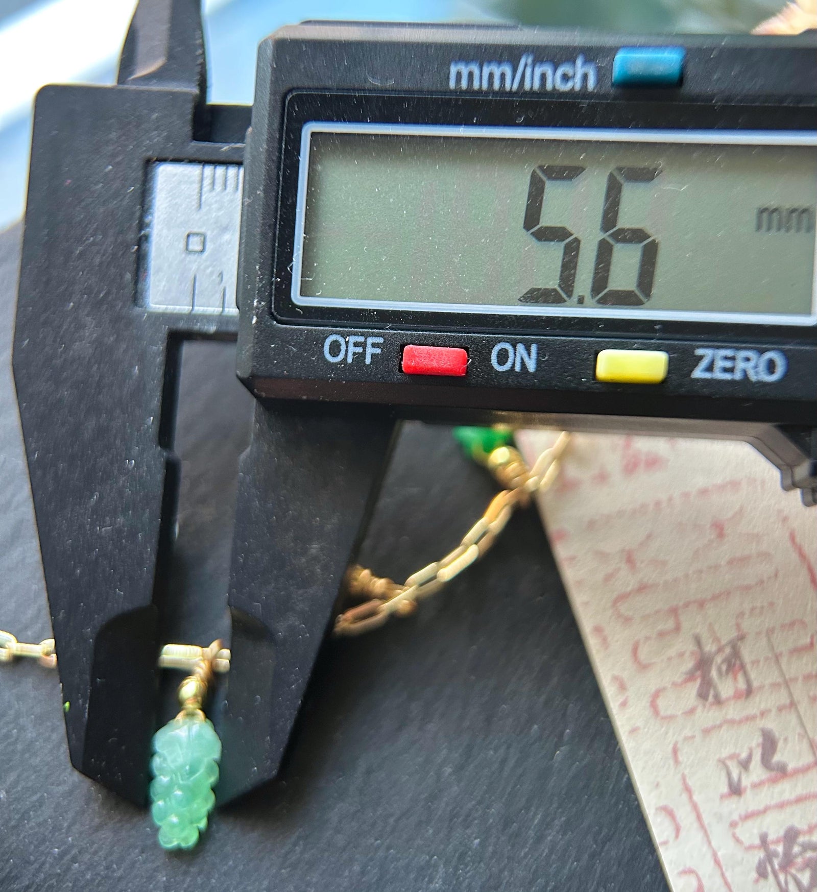 Certified Natural Jadeite Grapes & 18k Gold Plated Brass Handmade Bracelet/Anklet - Burmese Type A High Translucency Multicolor Jade