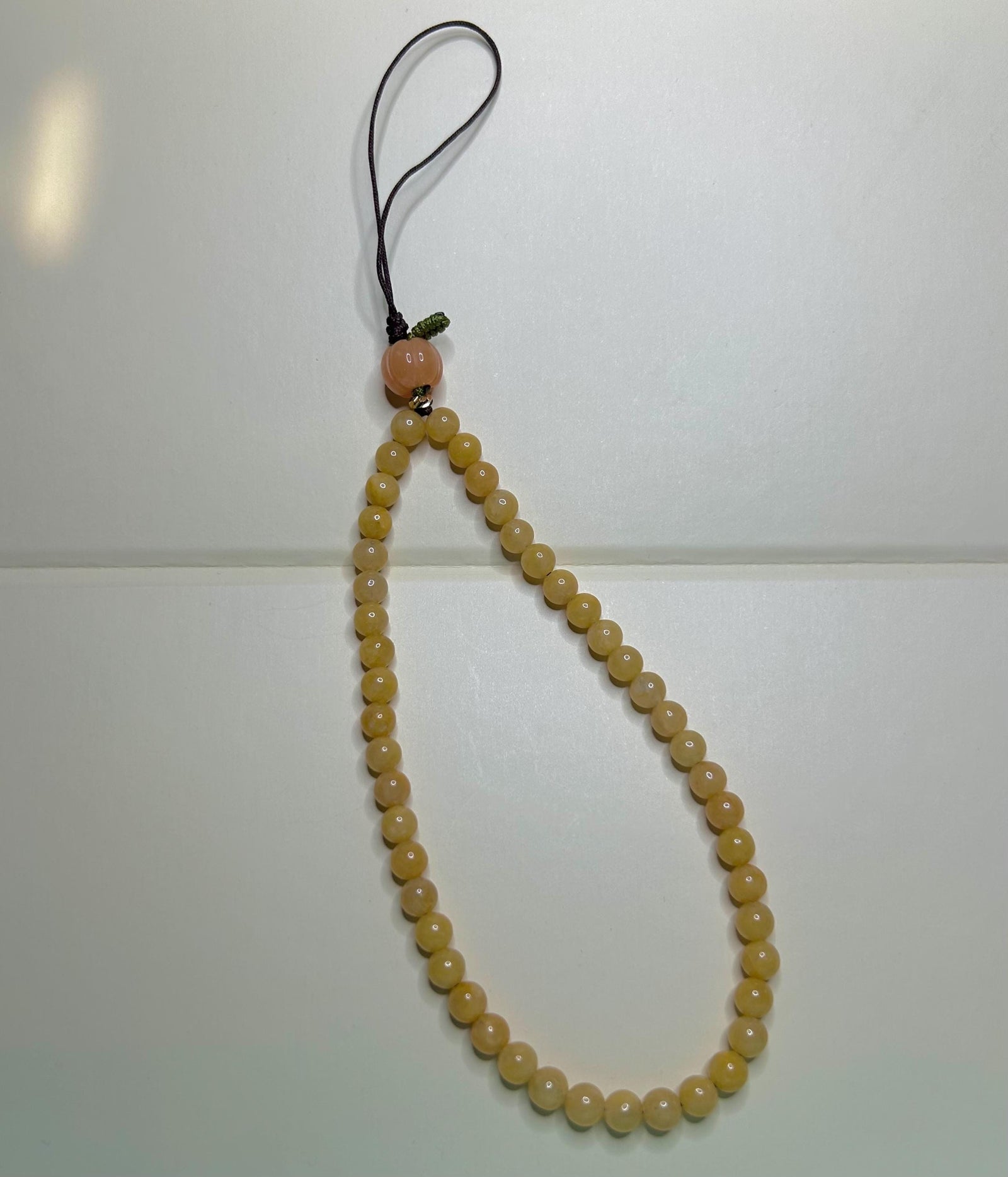 Jade Christmas Apple Handwoven Phone Charm Keychain Holiday Gift Protection Authentic Untreated Type A Burmese Jadeite Chinese Knot