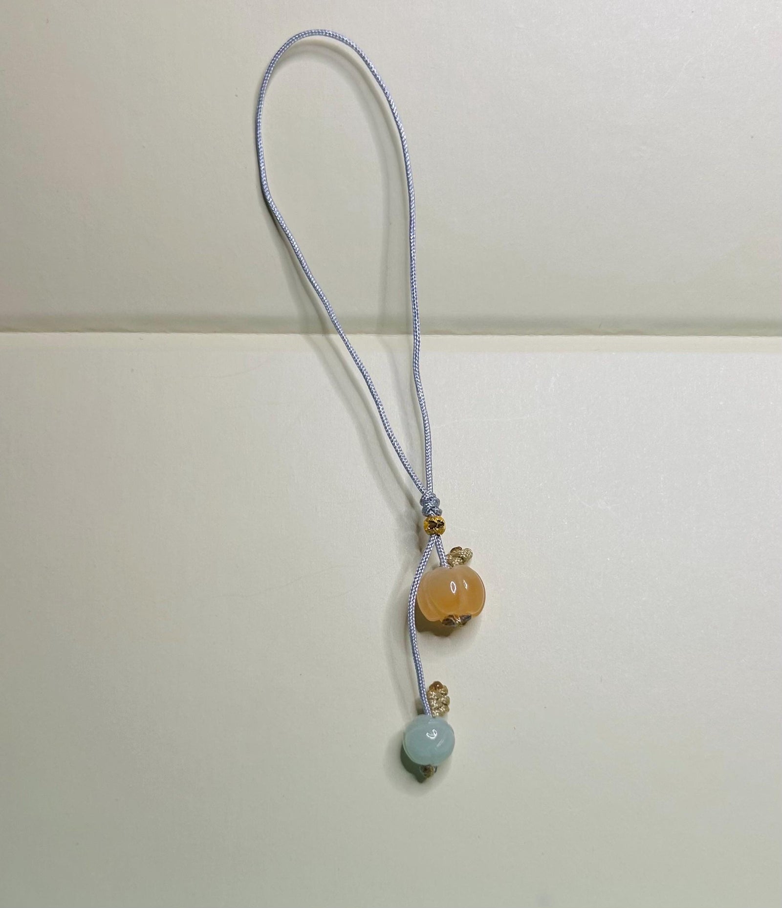 Jade Christmas Apple Handwoven Phone Charm Keychain Holiday Gift Protection Authentic Untreated Type A Burmese Jadeite Chinese Knot