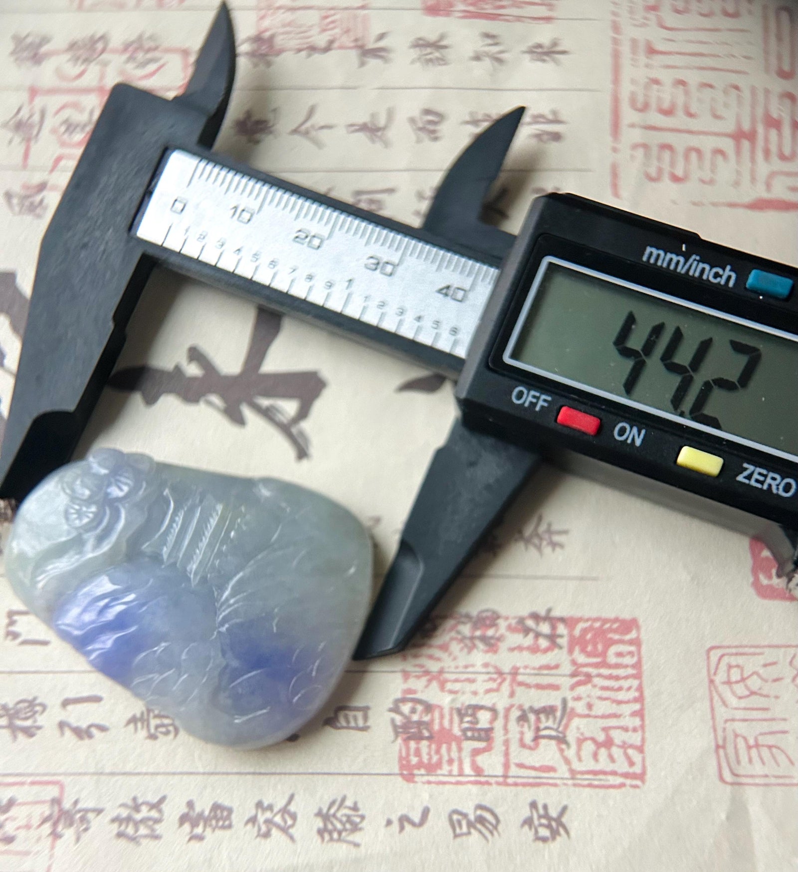 Natural Purple Jadeite Pendant, Burmese Type A Vivid Lavender Jade Landscape, Feng Shui Prosperity Amulet