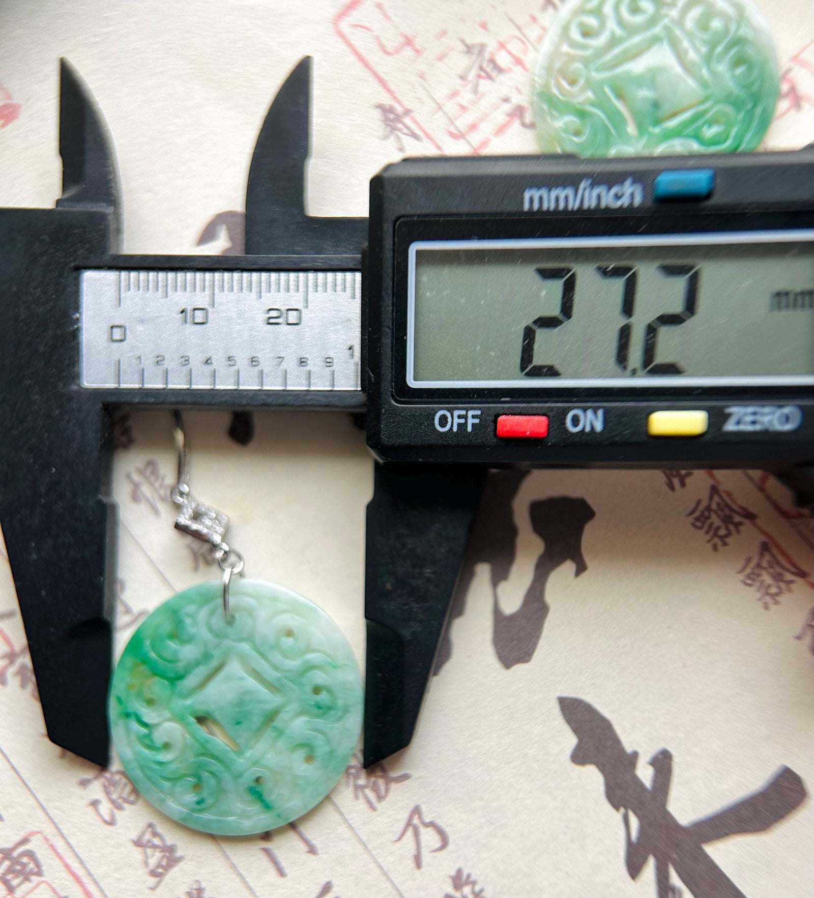 Jadeite Jade & Silver Earrings Handcrafted Jewelry Gift for Her Natural Burmese Type A Icy Translucent Gelatinous Icy Green Floral Jade