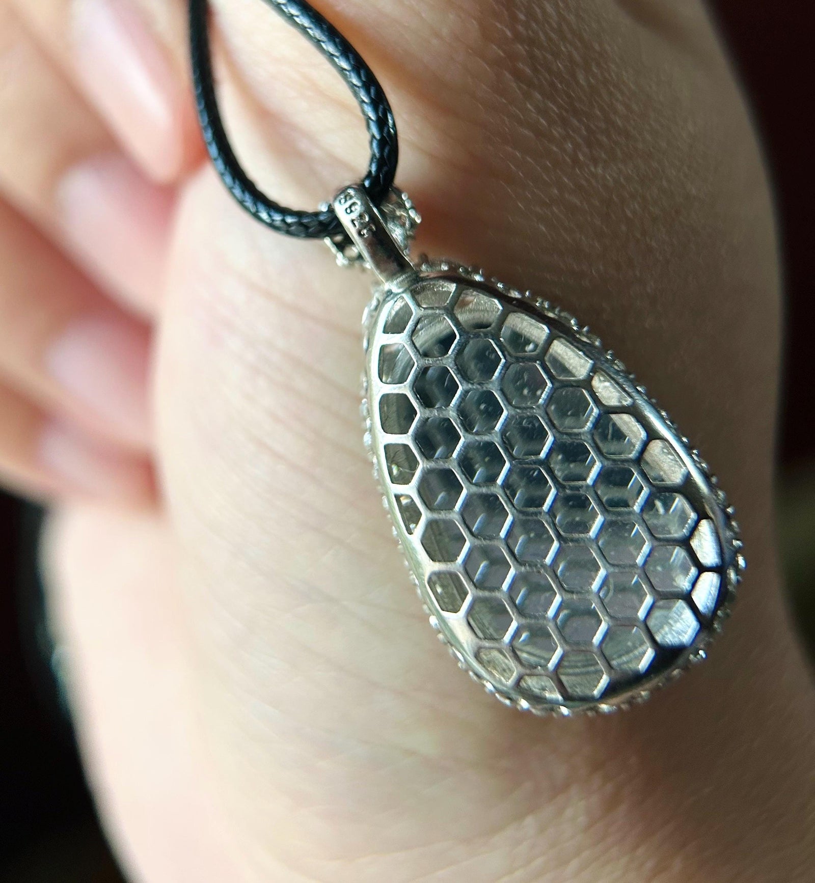 Natural Jadeite Leaf & Sterling Silver Pendant Burmese Untreated Type A Icy Translucent Vibrant Sunny Apple Green Jade