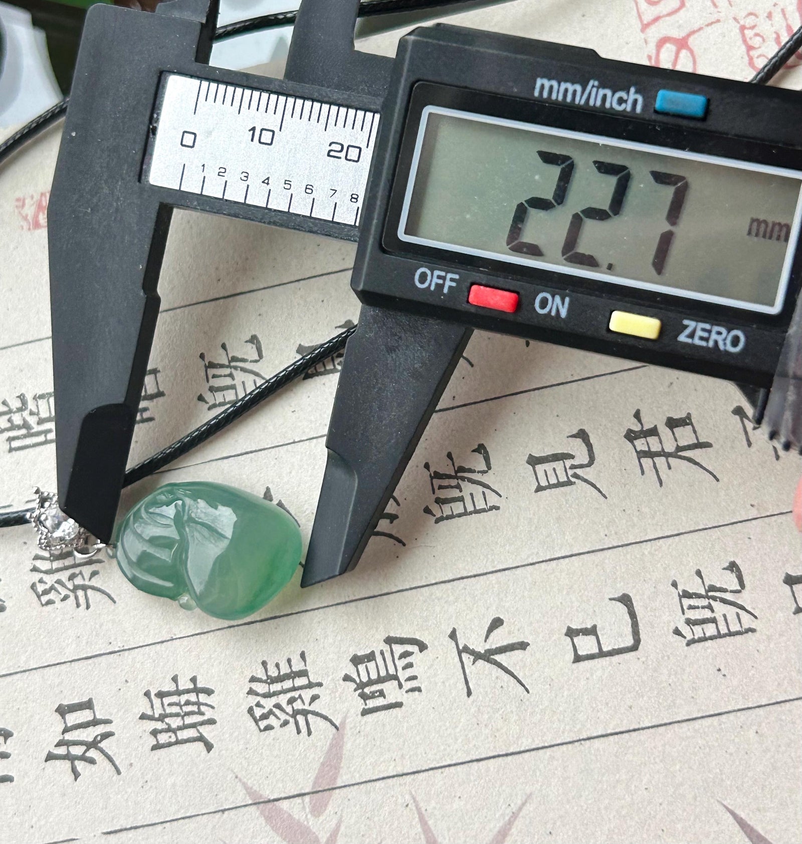 Natural Jadeite Money Bag Pendant | Burmese Type A Bluish Green Jade with 925 Silver Bail