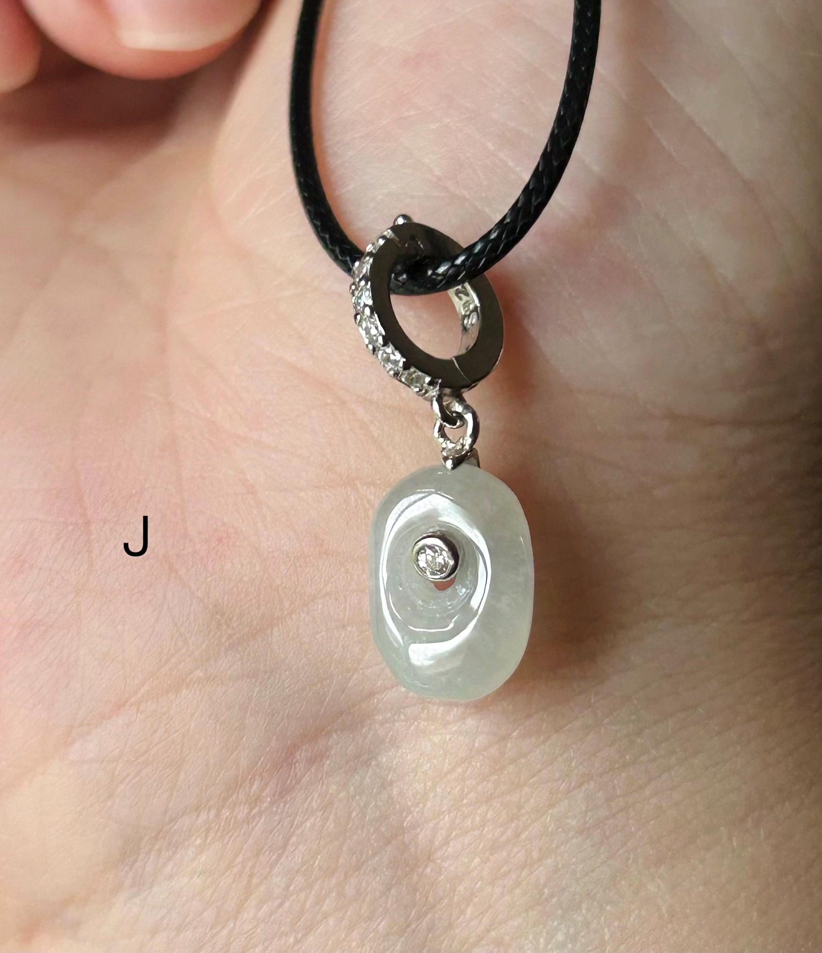 Natural Jadeite Petite Pendant/Beacelet Charm Dual Purpose Jewelry Burmese Type A Icy Translucent Multicolor Jade