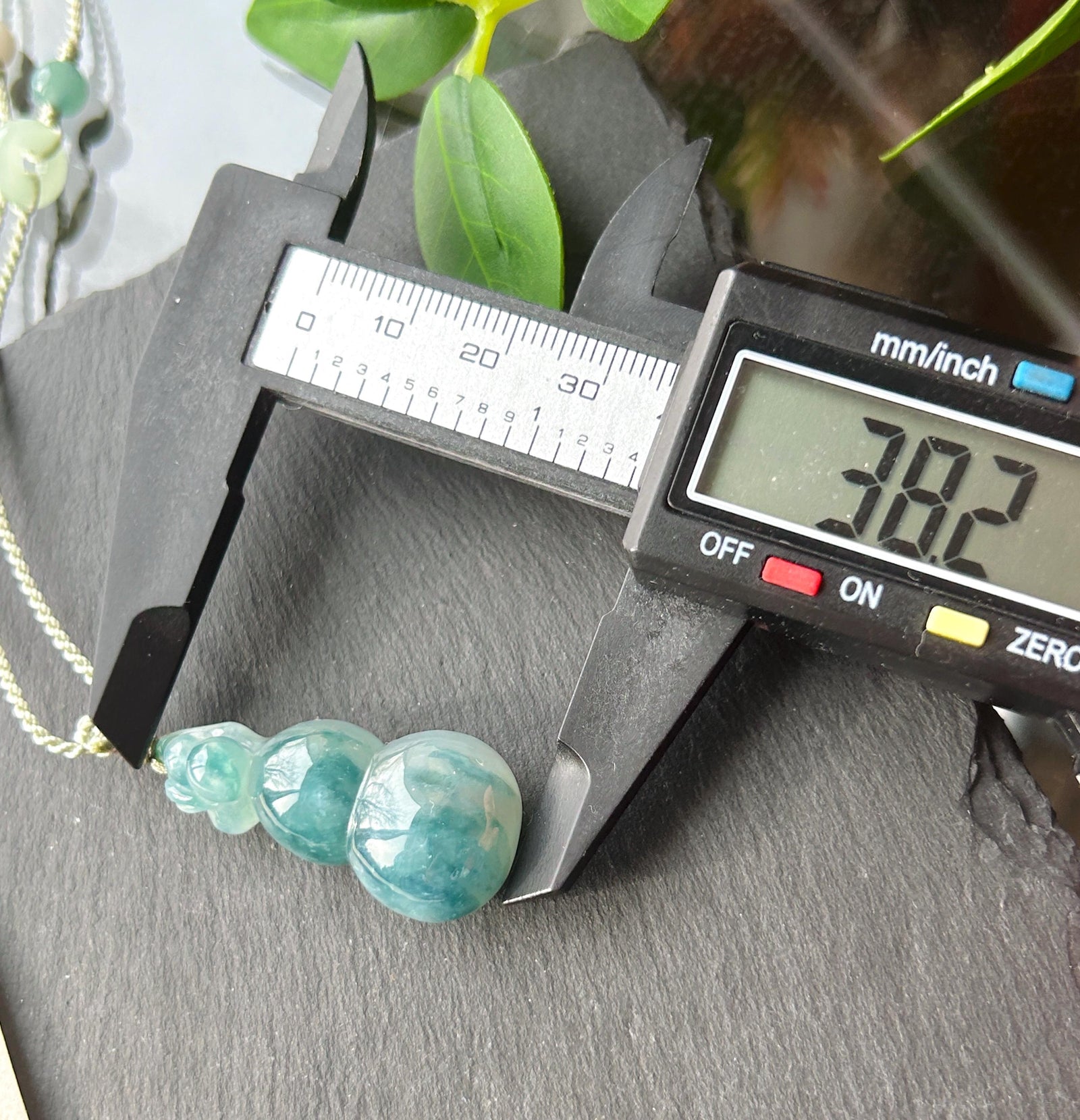 Certified Natural Jade Hulu Pendant Handwoven Necklace| Burmese Type A Highly Translucent Icy Denim Blue Jadeite