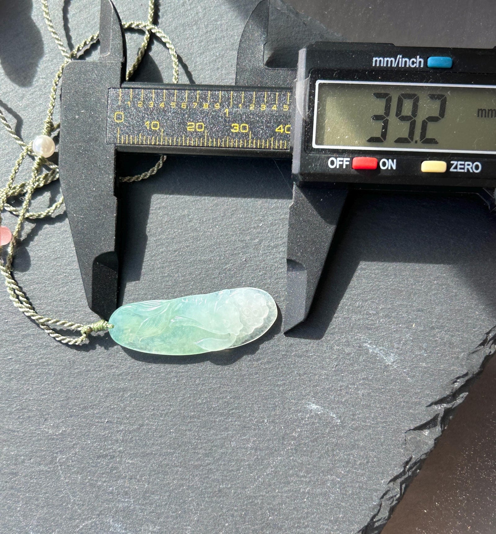 Natural Jadeite Fish & Lotus Pendant Handwoven Necklace | Authentic Burmese Type A Icy Translucent Light Sweet Apple Green Jade