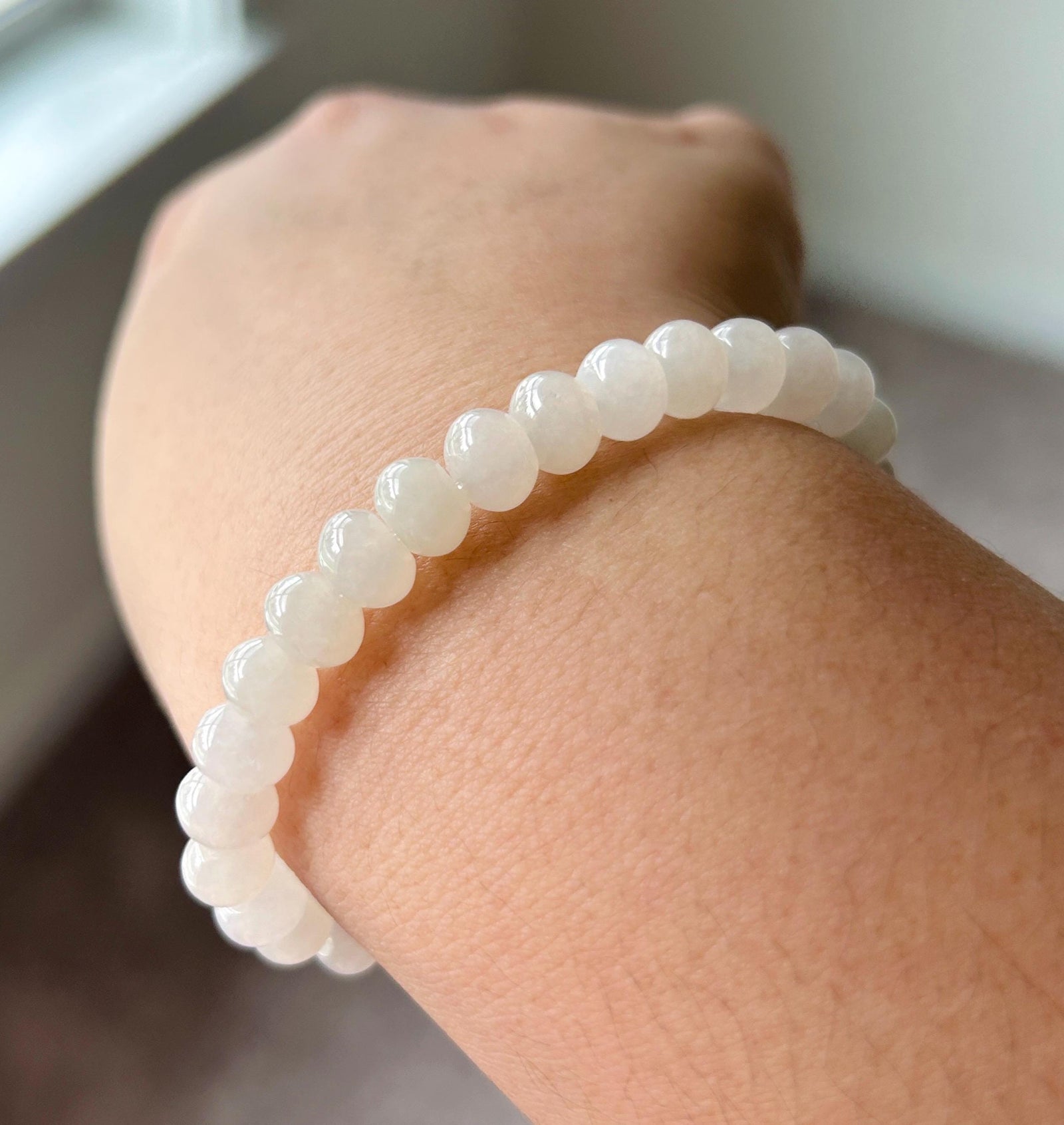 Certified Natural Jadeite Beaded Bracelet, Burmese Type A Translucent Icy Light Yellow Jade, Golden Silk Jade Focal Bead, 7.7mm