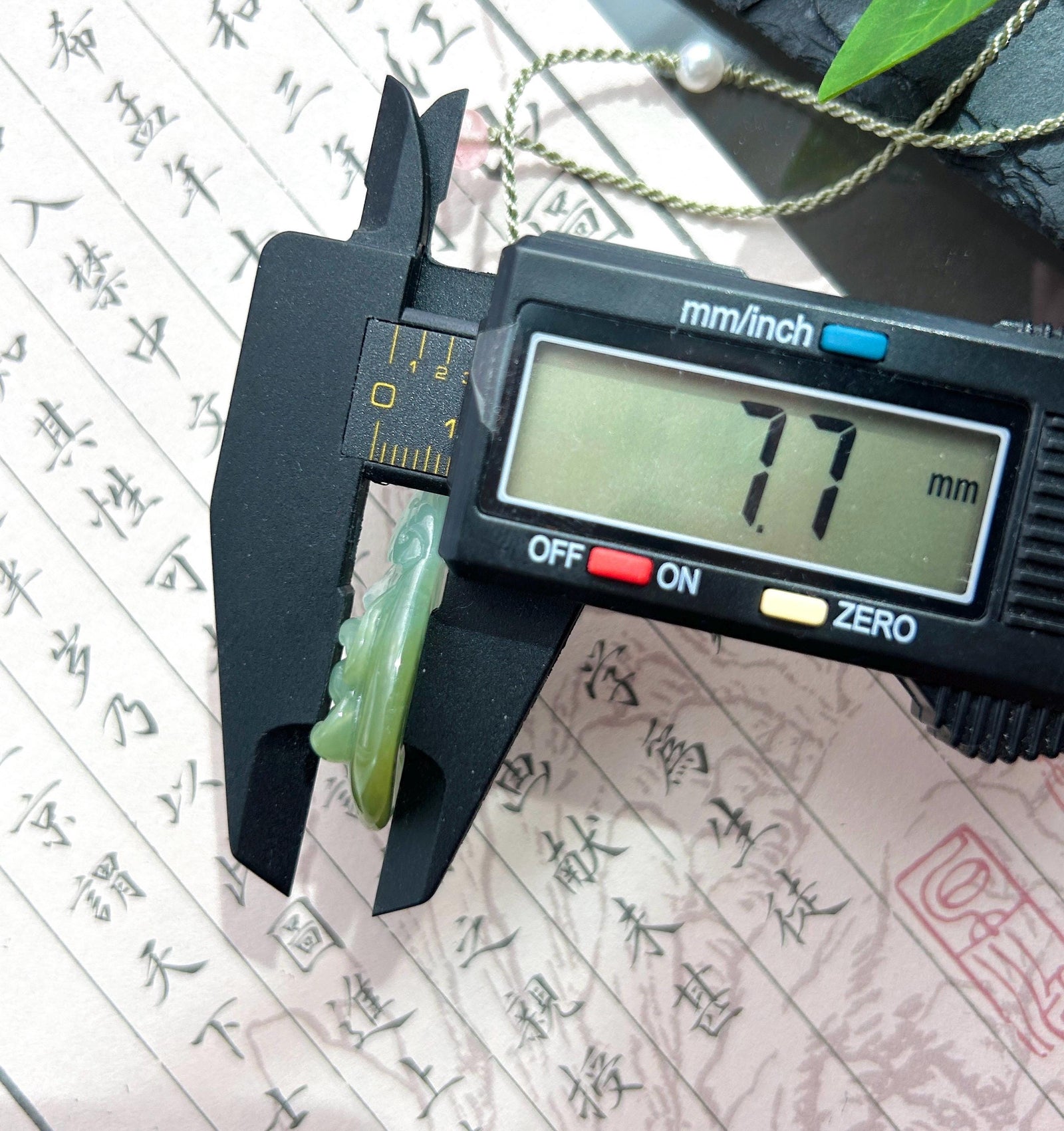 Natural Jadeite Lotus Pendant Burmese Type A Translucent Icy Glutinous Green-Tea-Yellow Jade, Handwoven Adjustable Cord