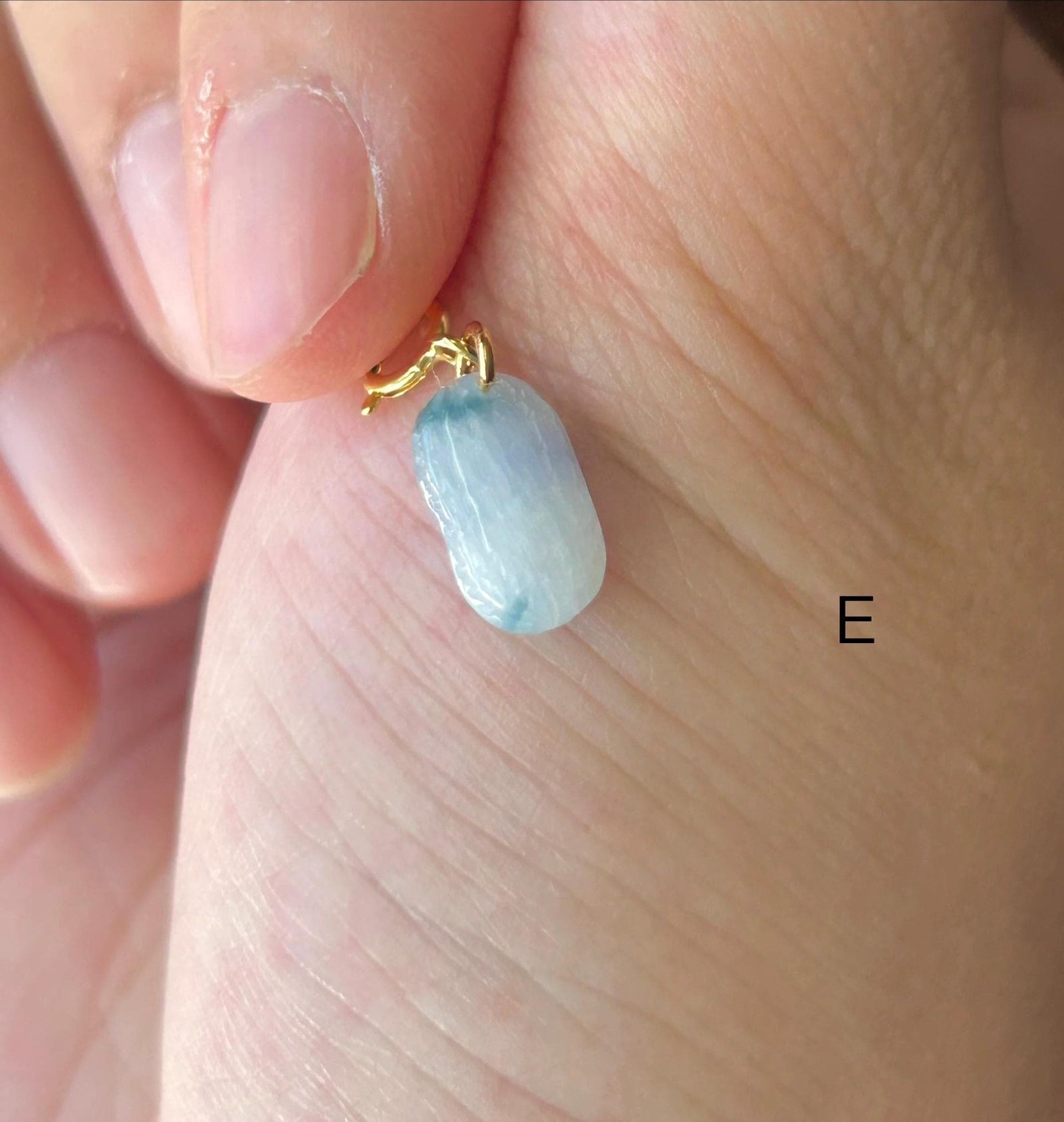 Natural Jadeite Bracelet Charm Authentic Burmese Type A Highly Translucent Multicolor Jade | Lucky Peanut
