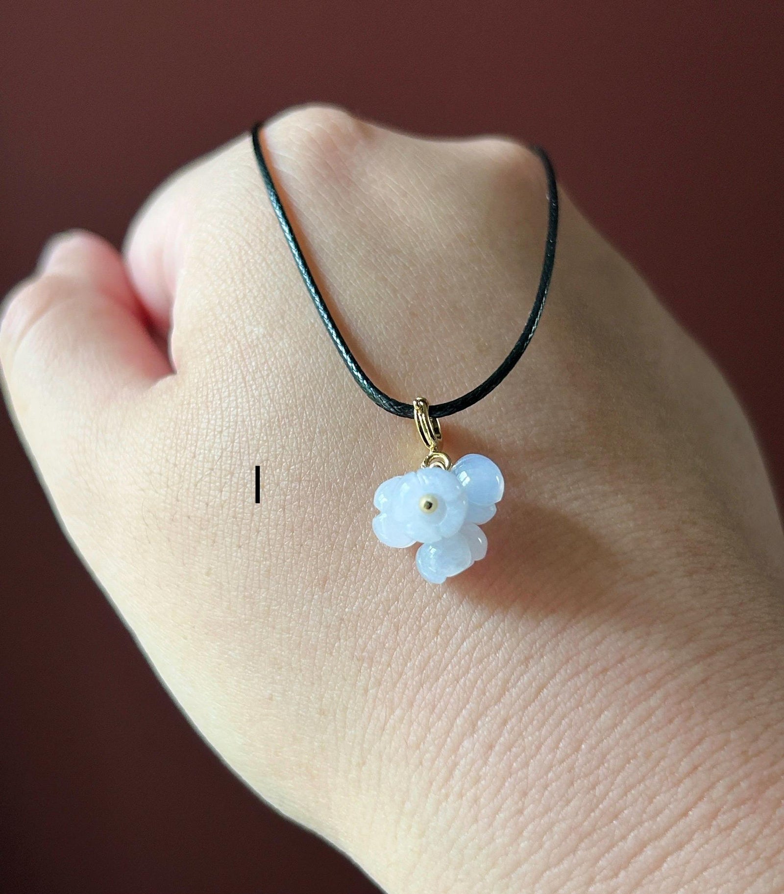 Natural Jadeite Floral Pendant/Beacelet Charm Dual Purpose Jewelry Burmese Type A Icy Translucent Multicolor Jade Flower