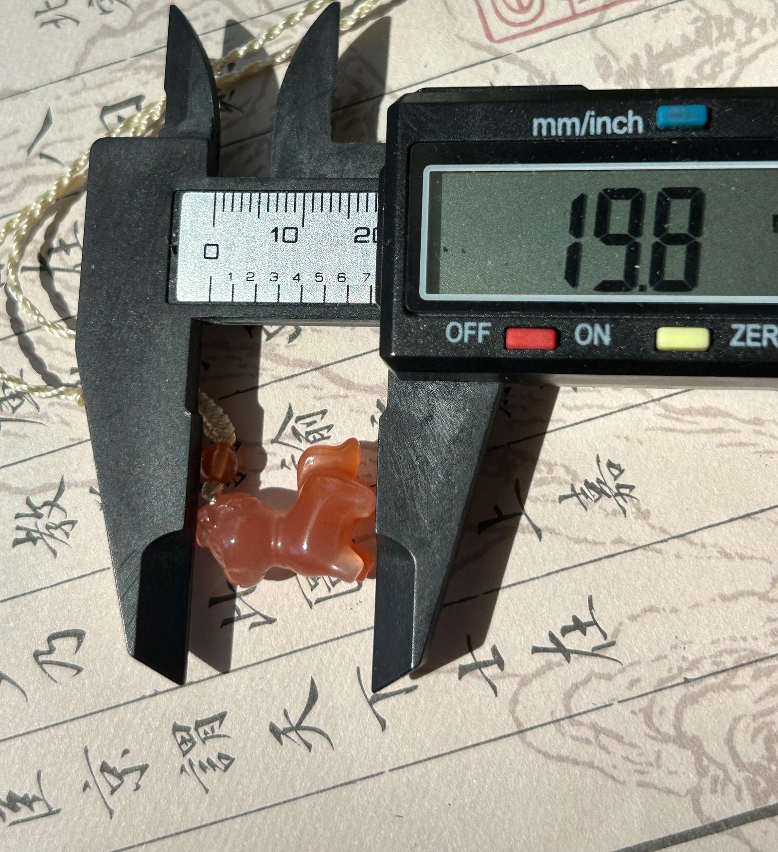 Natural Nanhong Agate Cute Horse Pendant Handwoven Necklace| Protection Amulet | South Red Floral Agate | Lucky Jade Charm