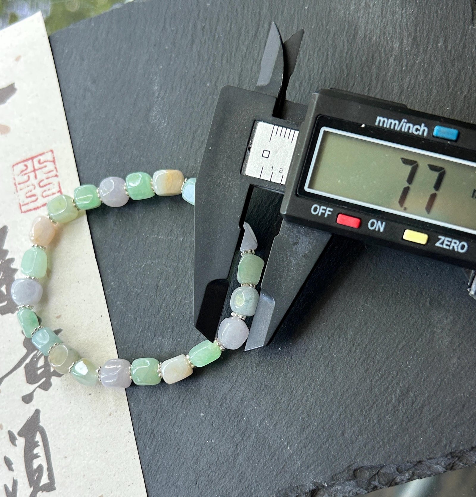 Natural Jadeite Beaded Bracelet Burmese Type A Fine Glutinous Icy Macaron Multicolor Jade 7.5mm Minimalist Jewelry Freeform Beads