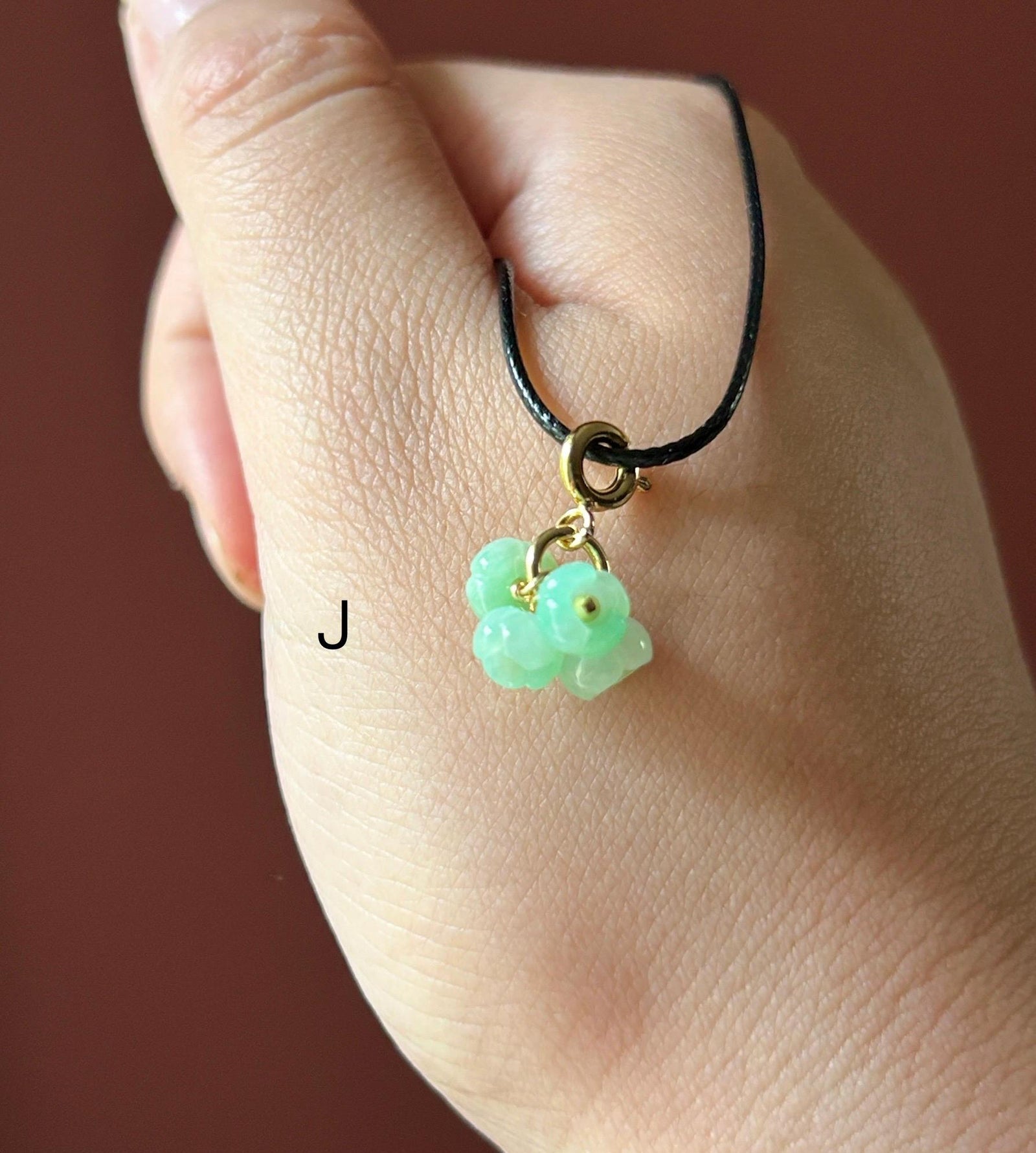 Natural Jadeite Floral Pendant/Beacelet Charm Dual Purpose Jewelry Burmese Type A Icy Translucent Multicolor Jade Flower