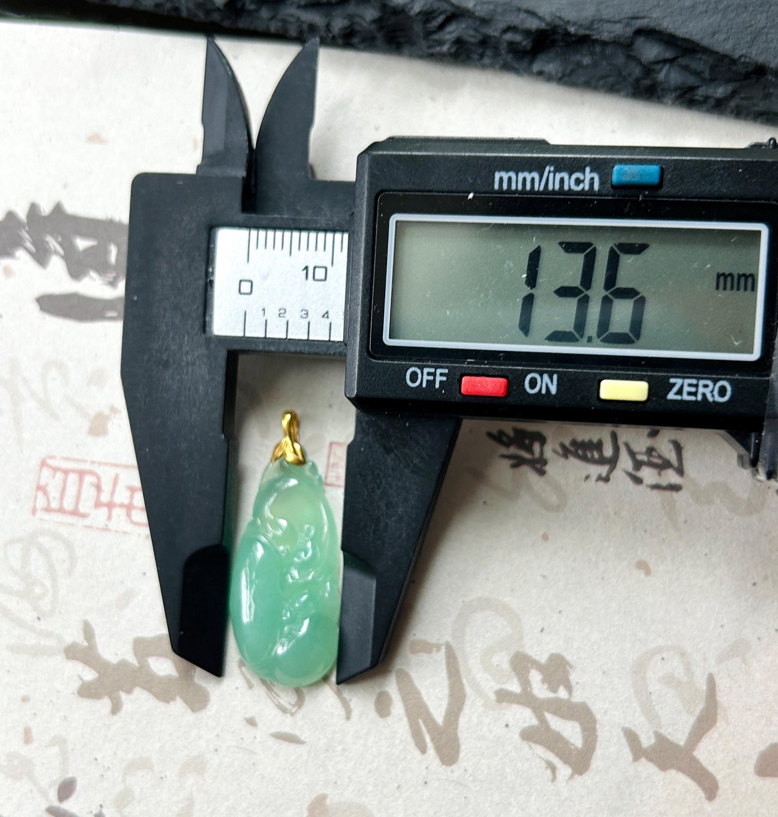 Certified Natural Jadeite RuYi Pendant | Burmese Type A Highly Translucent Icy Gelatinous Apple Green Jade, 18k Solid Gold