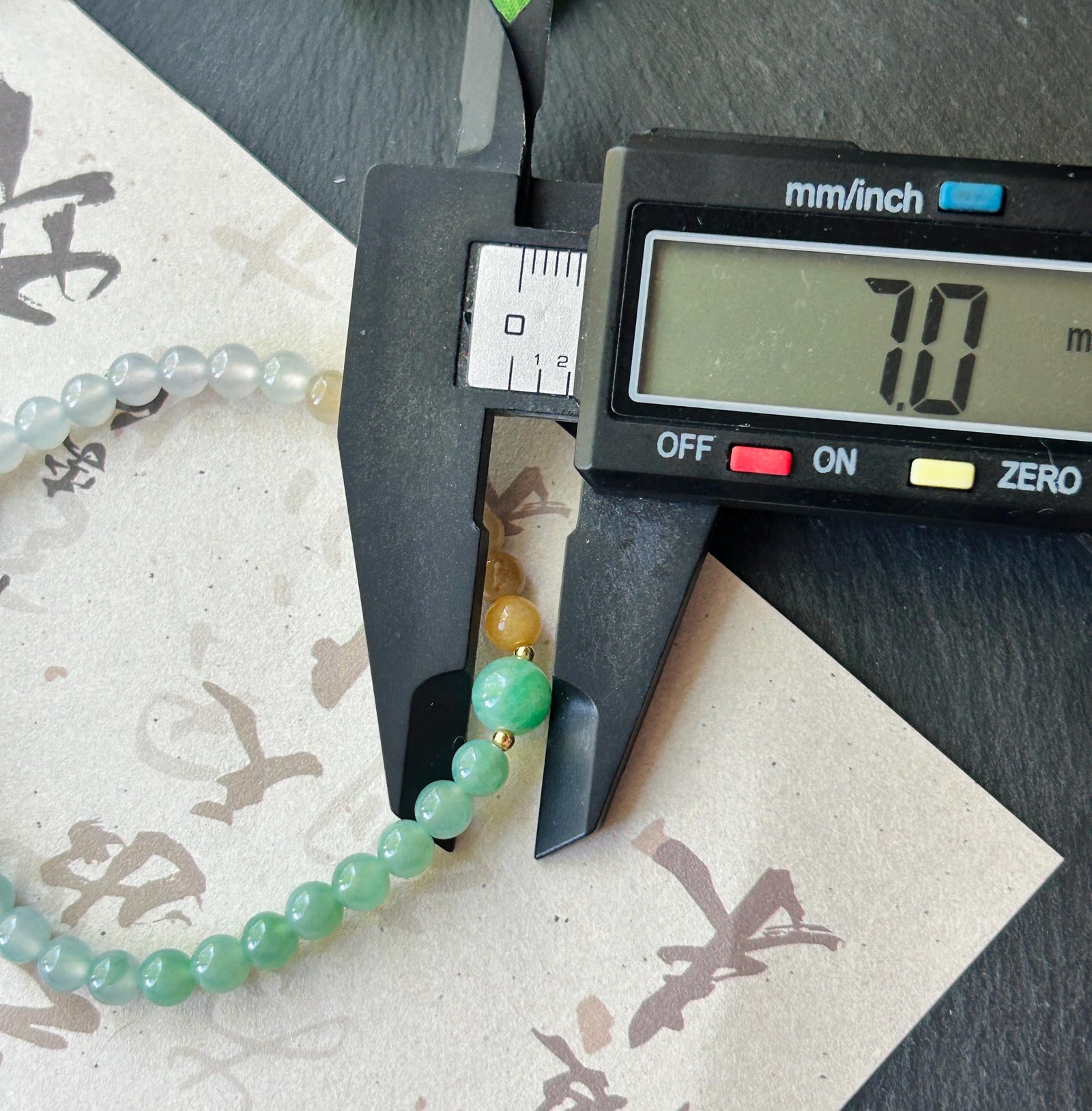 Natural Jadeite Beaded Bracelet, Burmese Type A Untreated Highly Translucent Icy Vivid Rainbow Gradient Multicolor Jade, 5mm