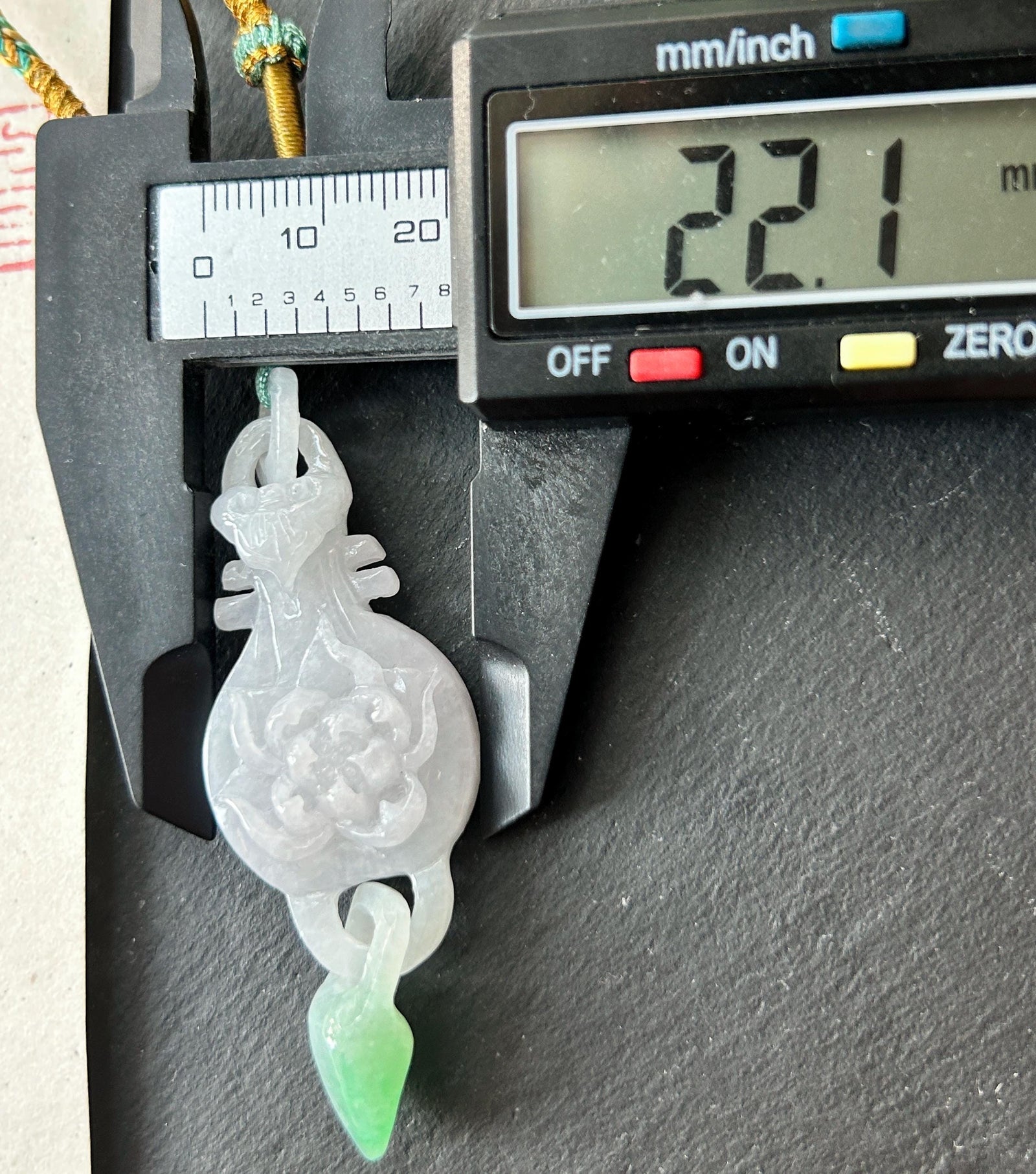 Natural Jadeite Friendship Pendant Handwoven Necklace Burmese Type A Fine Glutinous Icy white & Vivid Green Jade Hand-Carved