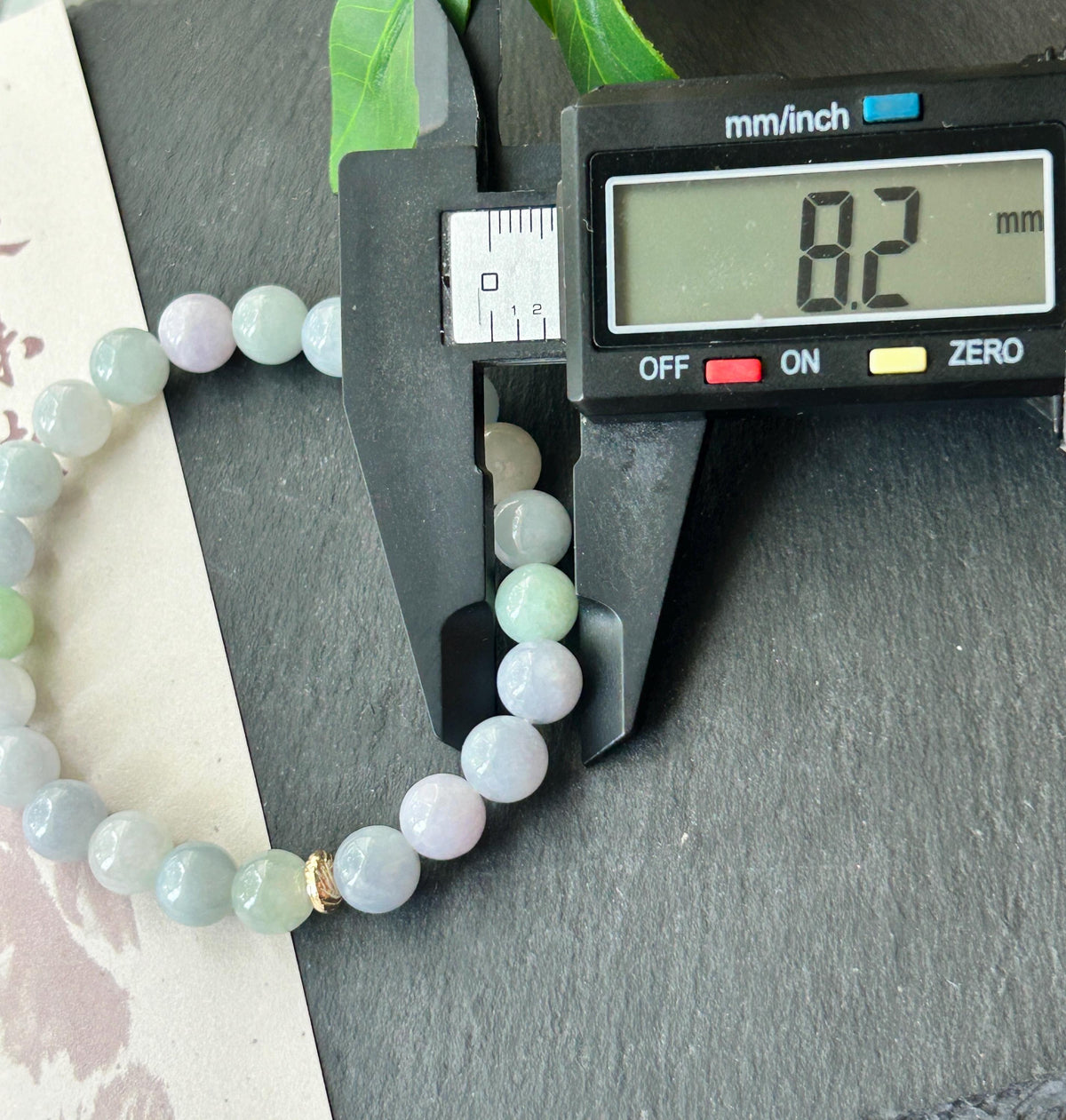 Natural Jadeite Beaded Bracelet, Burmese Type A Untreated Fine Glutinous Icy Macaron Pastel Multicolor Jade, 8mm