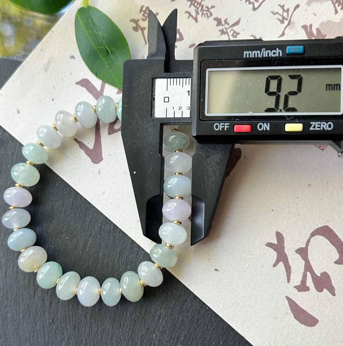 Natural Jadeite Beaded Bracelet, Burmese Type A Untreated Highly Translucent Icy Pastel Macaron Multicolor Jade, 9mm