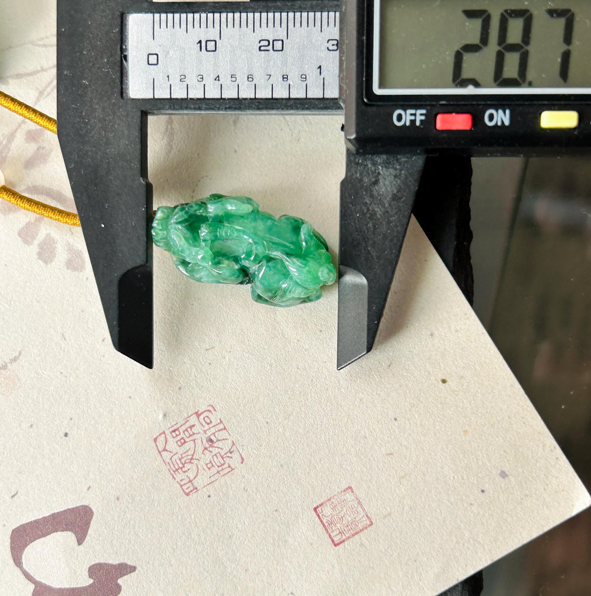 Certified Natural Jadeite Pixiu Pendant Adjustable Cord | Burmese Type A Translucent Icy Vivid Green Jade | Protection Amulet