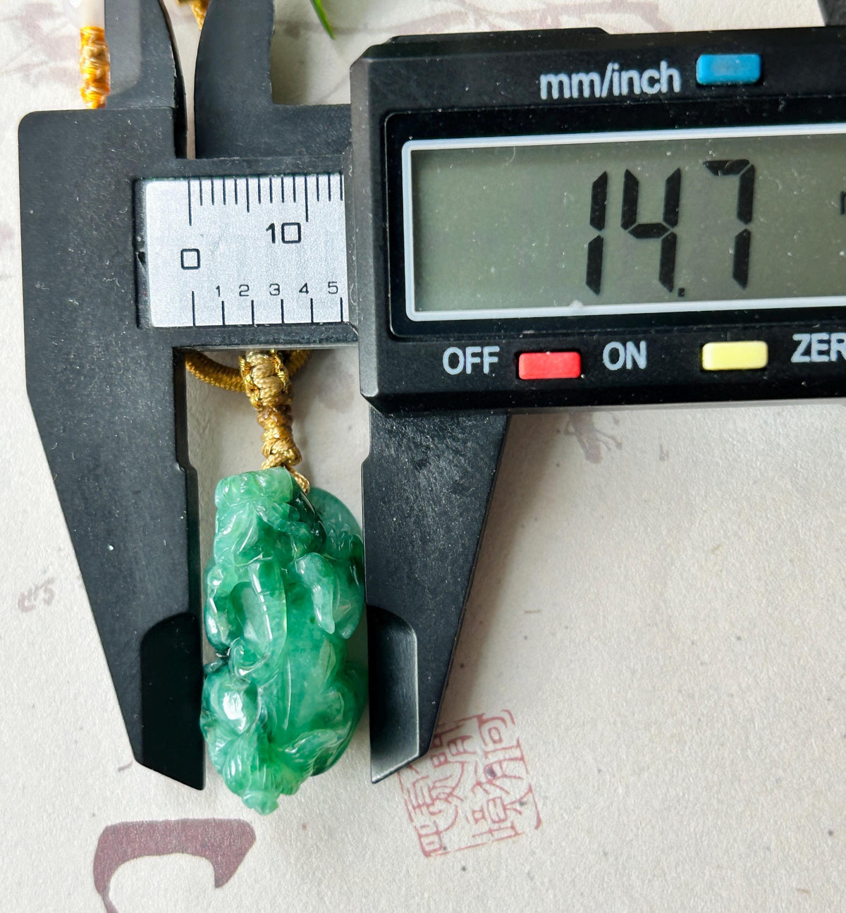 Certified Natural Jadeite Pixiu Pendant Adjustable Cord | Burmese Type A Translucent Icy Vivid Green Jade | Protection Amulet